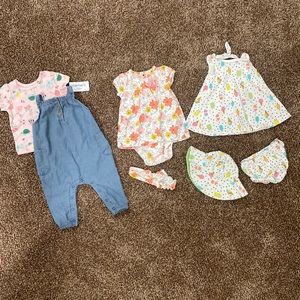 Set of 3 Total 3-6 Month Outfits